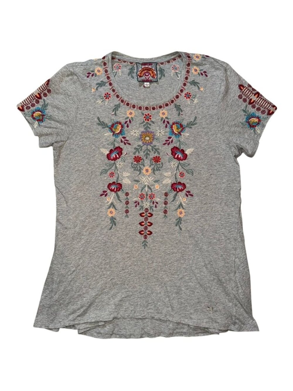 Johnny Was Nya Floral A-Line Top